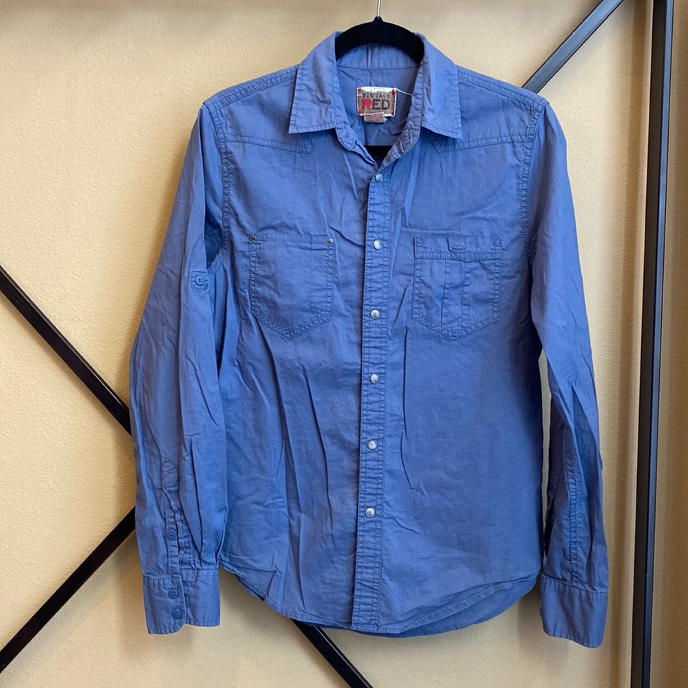 Mens casual button down shirt